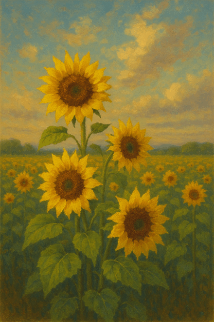 Sunflowers in a Mason Jar – A Cheerful Still Life Subject