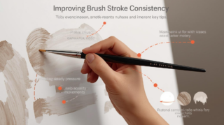 Brush Stroke Consistency: Improve Professional Results