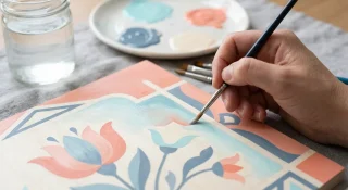 Achieve Seamless Transitions: Mastering Smooth Paint Blending in Folk Art