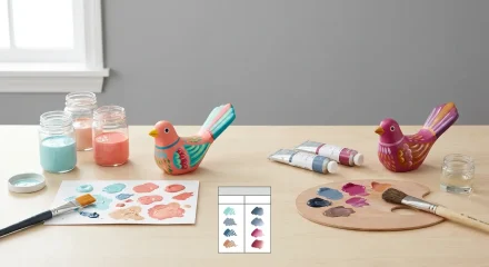 Acrylic vs Oil Decorative Paint: Which Medium Suits Your Folk Art Project?