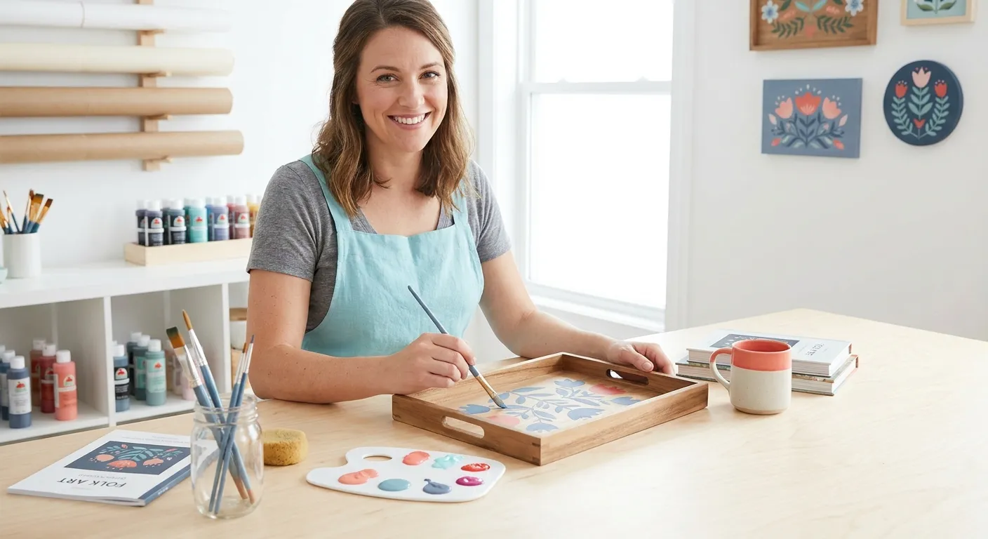 Beginner Folk Art Painting: Your First Steps to Creative Joy