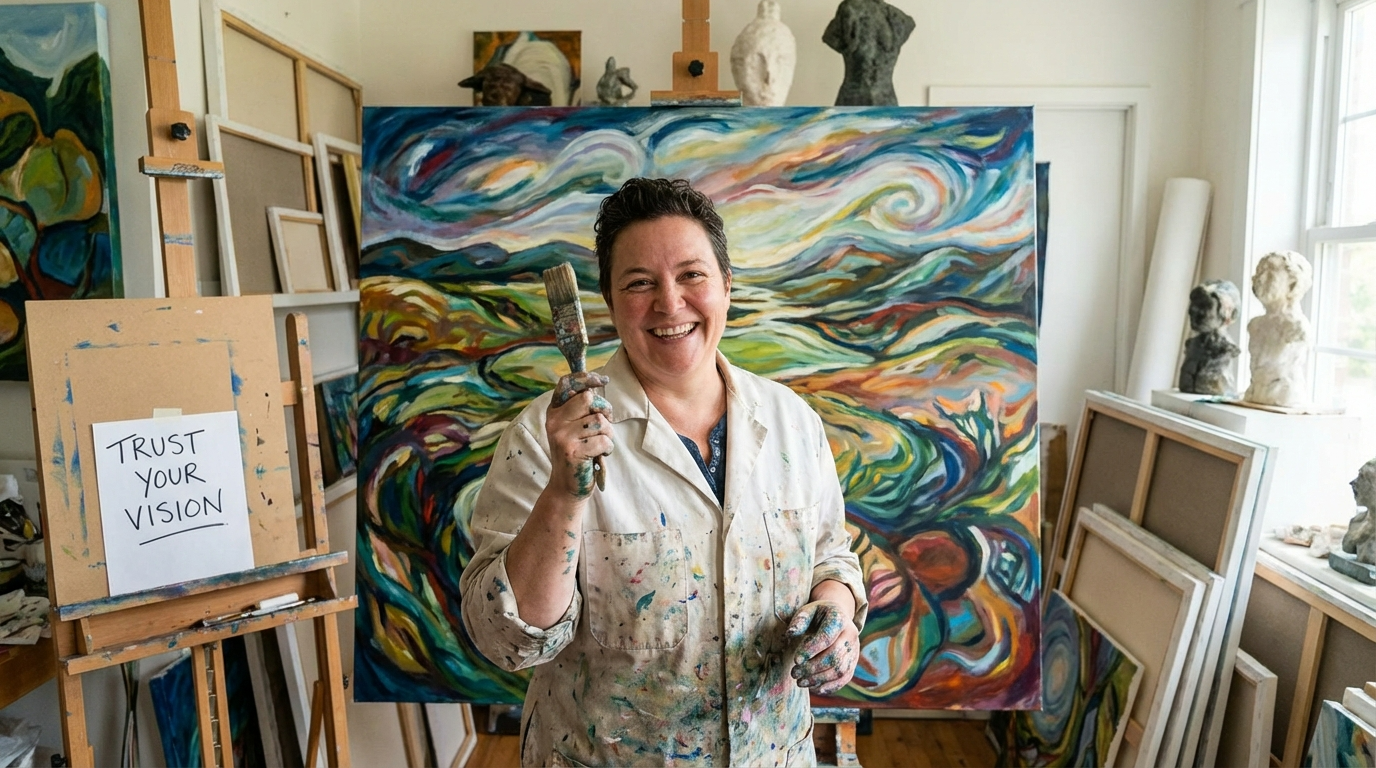 Confidence in Your Artistic Skills as a Painter