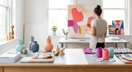 Current Decorative Art Trends: Warm Minimalism to Bold Colors