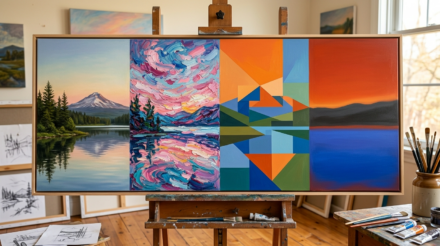 Develop Painting Style on Any Budget