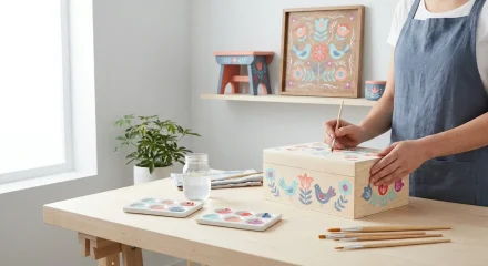 Embrace Authentic Folk Art Painting Projects for Your Home