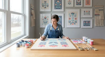 Embrace Modern Folk Art Techniques: Blending Tradition with Contemporary Flair