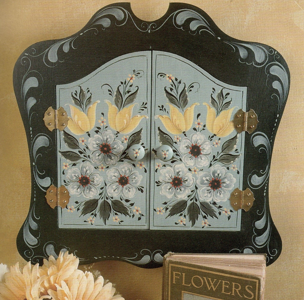 Hallingdal Flowers Key Box