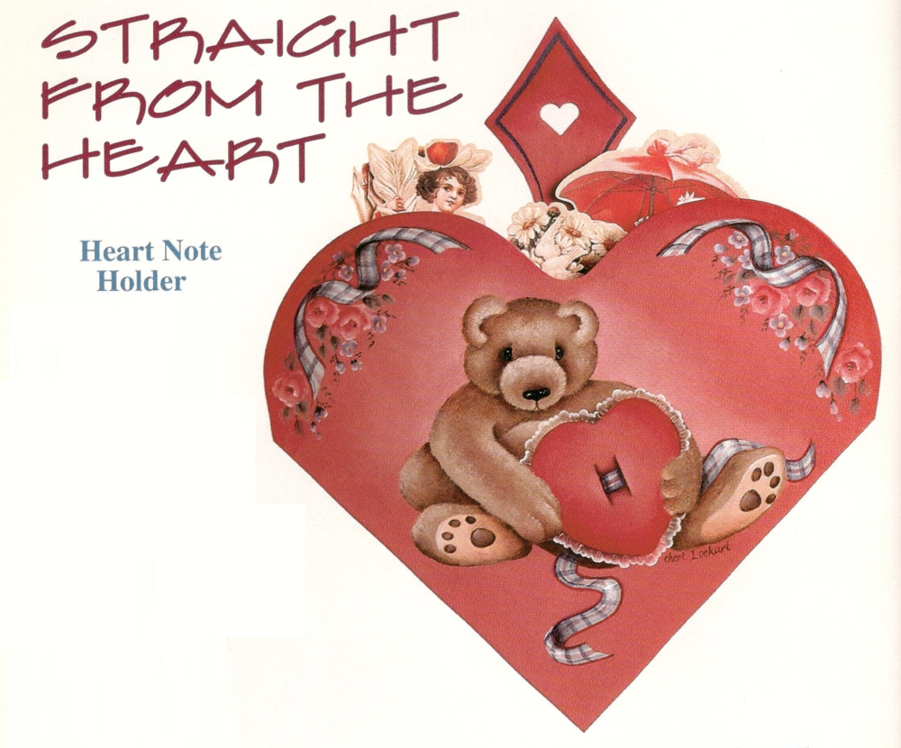 Heart Note Holder