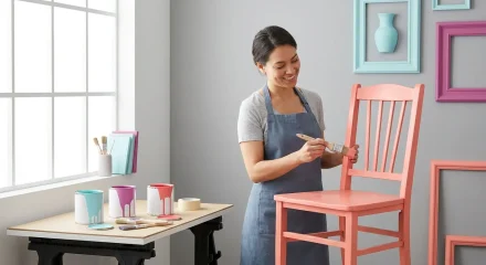From Drab to Fab: Upcycling Everyday Objects with Decorative Paint