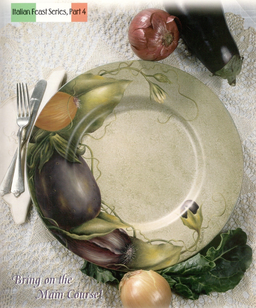 Melanzana (Eggplant Parmesan) Plate