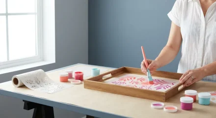 Adding Detail with Decorative Painting Stencils