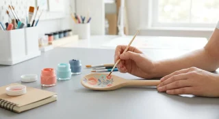 Easy Folk Art Home Projects: Transform a Simple Wooden Spoon