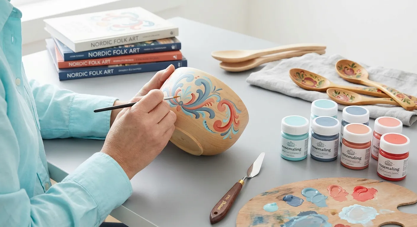 Exploring Rosemaling Painting: A Deep Dive into Nordic Folk Art