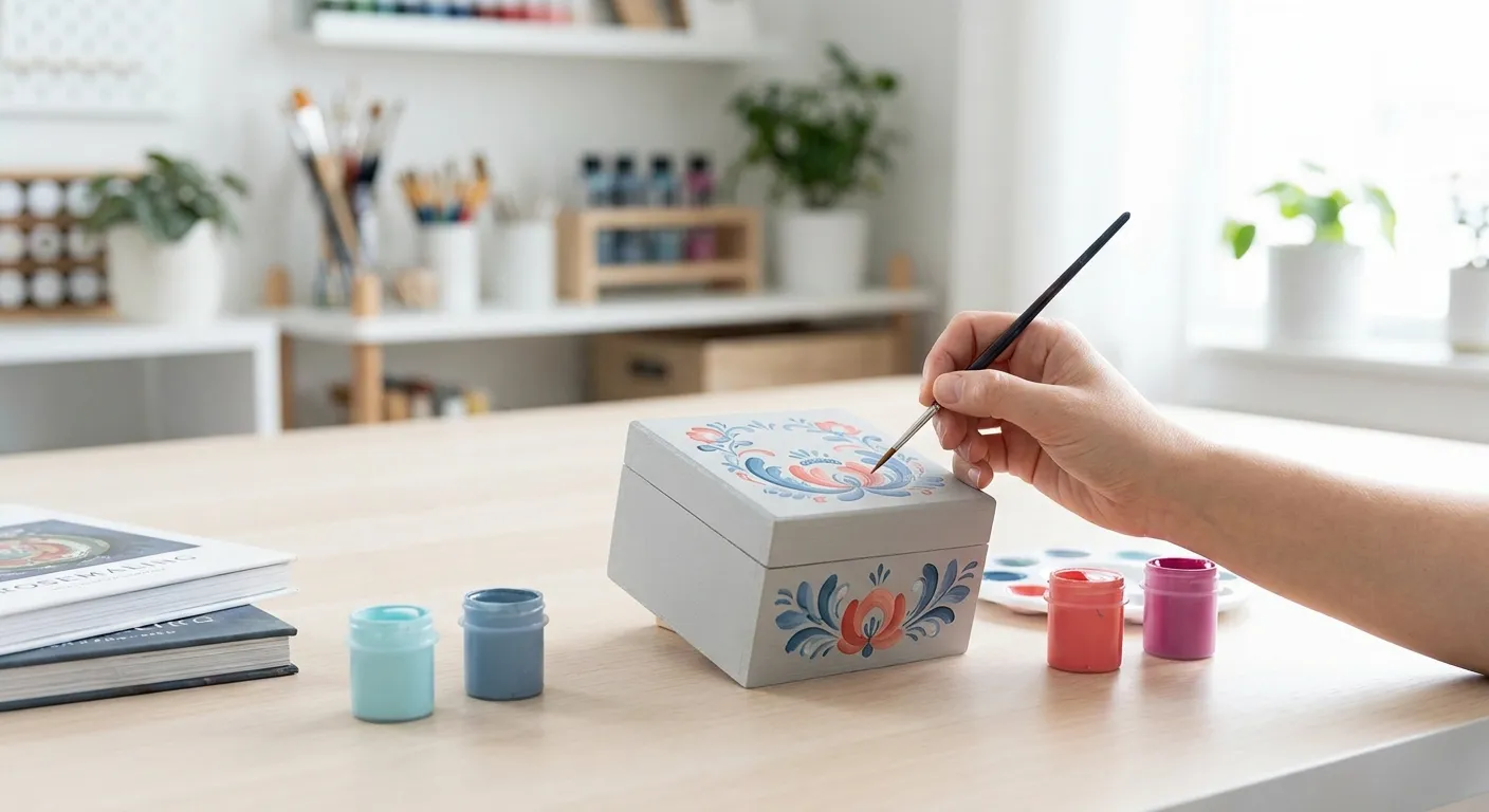 Mastering Rosemaling Painting Techniques for Small Projects