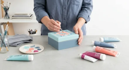 Painting a Decorative Keepsake Box: A Step-by-Step Guide