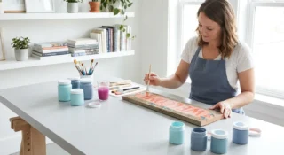 Rustic Welcome Sign Painting: A Beginner-Friendly Folk Art Project
