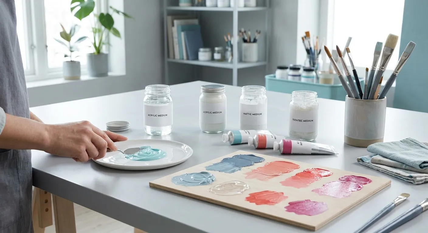 Unlocking New Effects: A Guide to Acrylic Paint Mediums