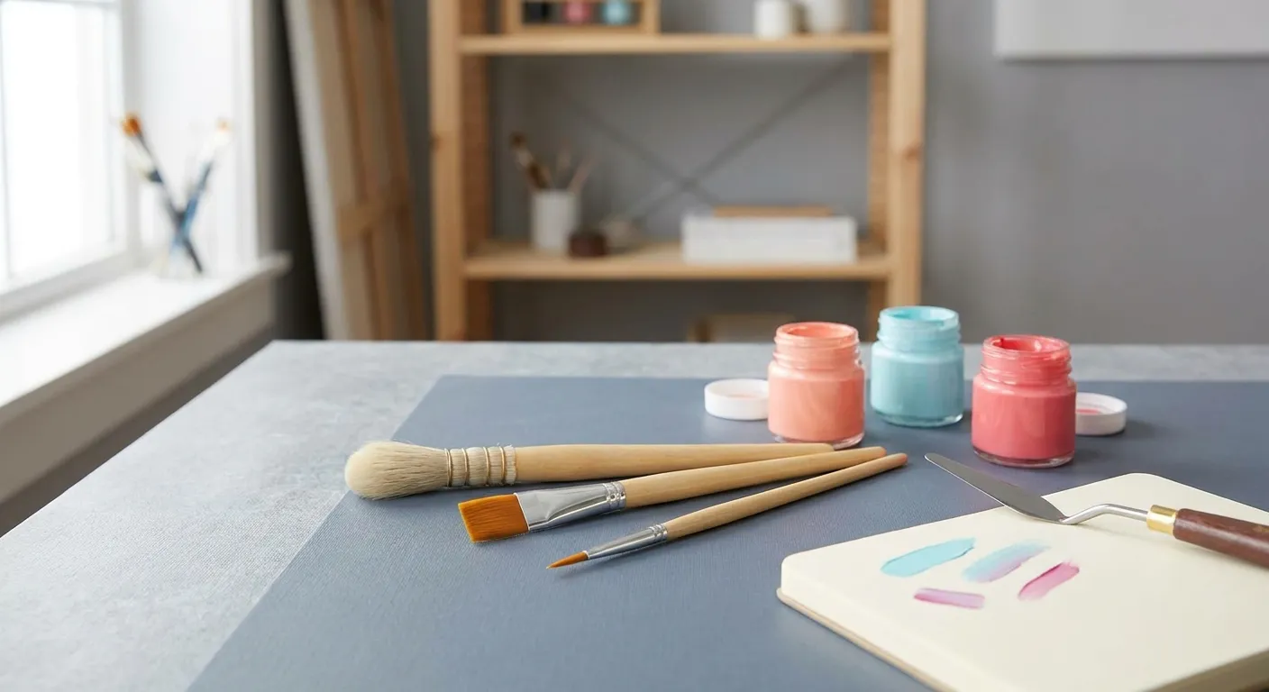 Your First Strokes: A Beginner’s Guide to Essential Decorative Painting Brushes
