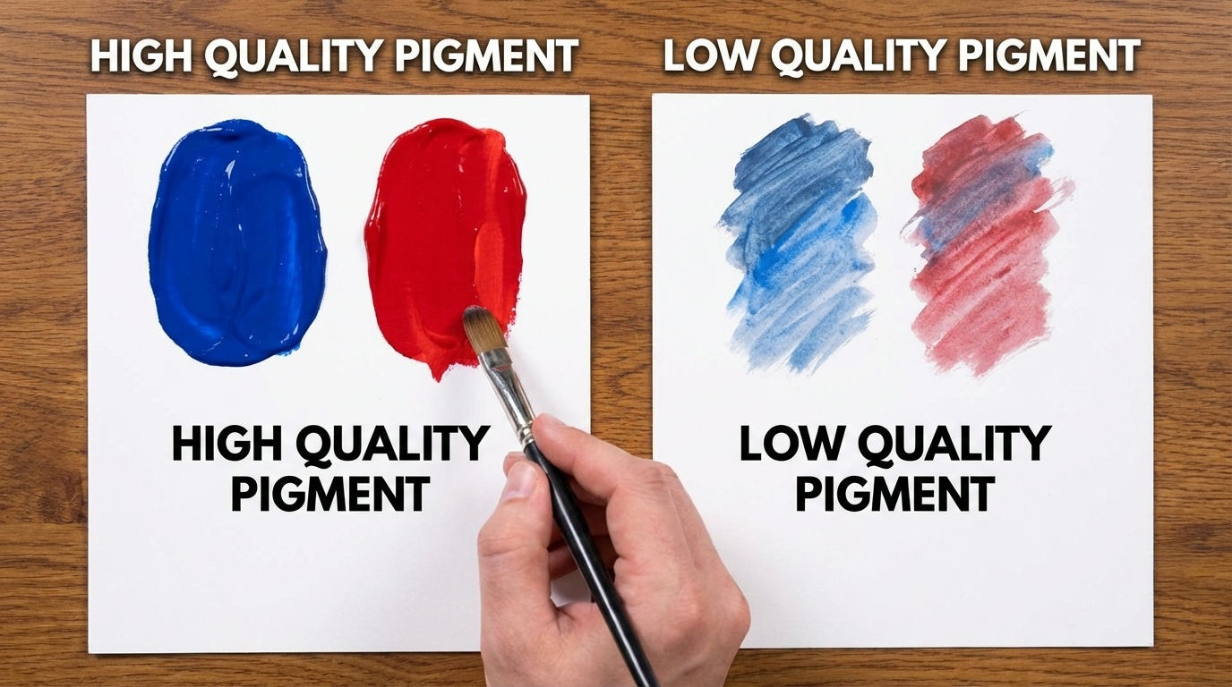 Pigment Quality Impacts Your Color Mixing Success