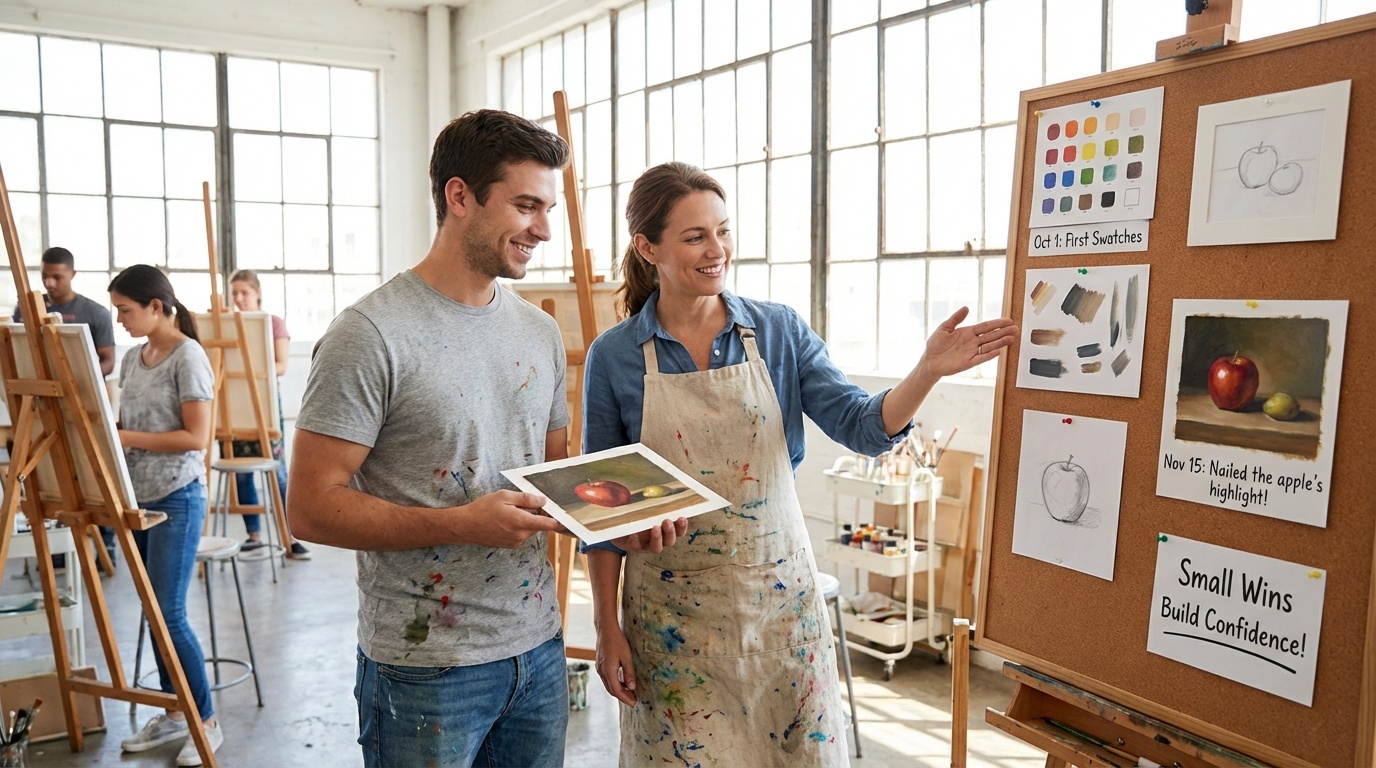 Small Wins in Painting Build Confidence Fast