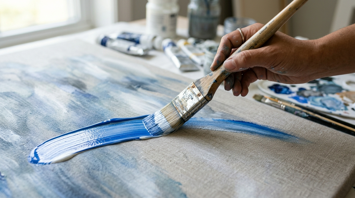 Smooth Paint Brushing Techniques for Large Surfaces