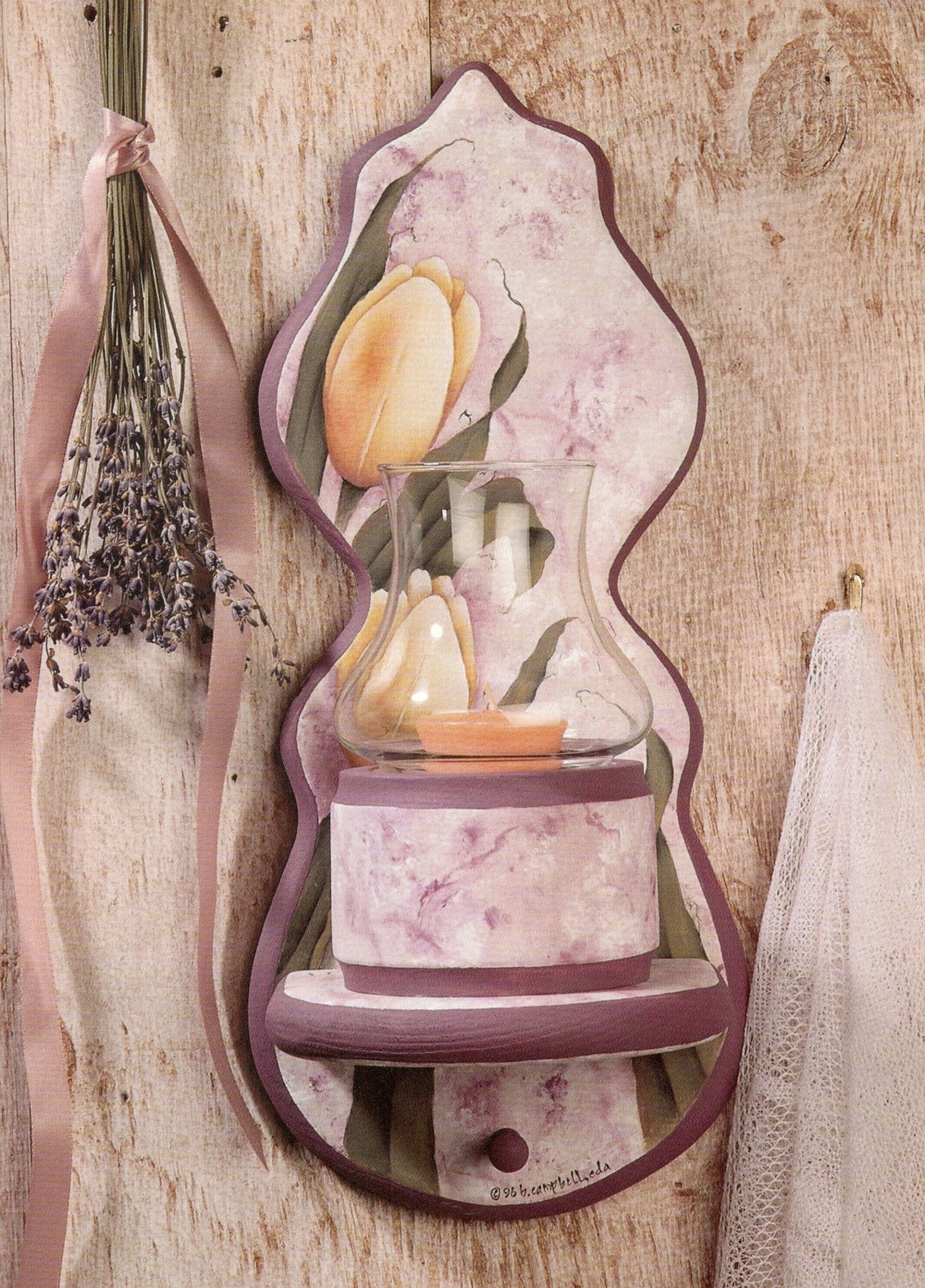 Spring Candle Sconce