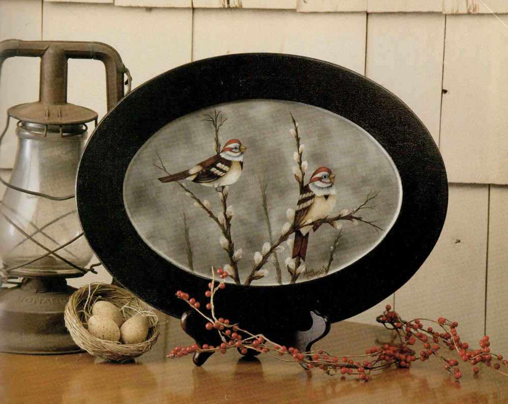 Tree Sparrows Tray