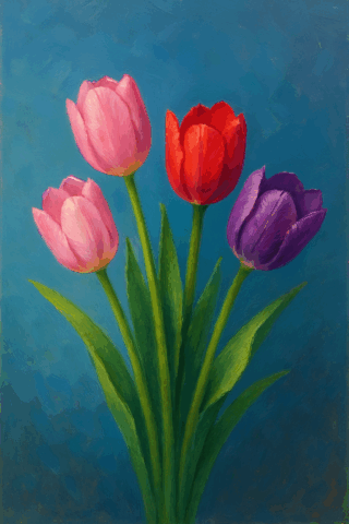 Vibrant Tulips – Capturing the Beauty of Spring