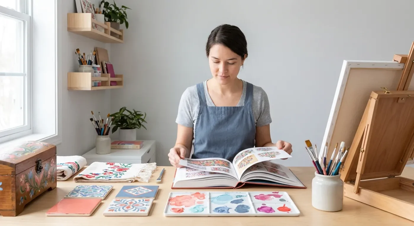 Unleash Your Inner Artist: Finding Folk Art Inspiration Beyond the Screen